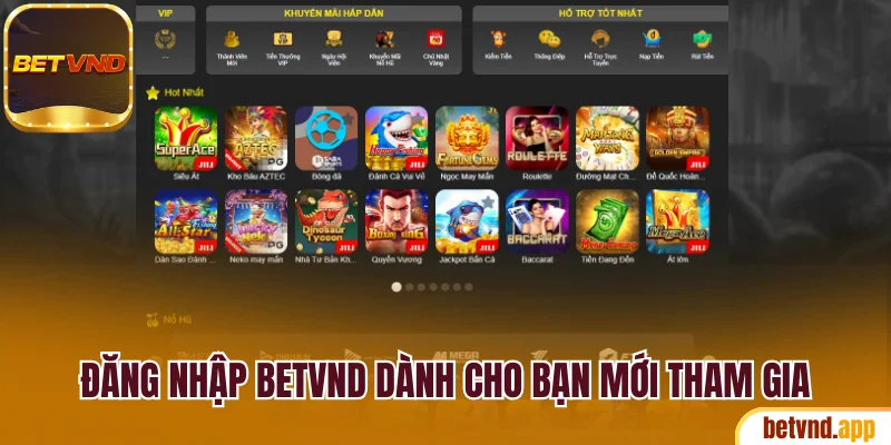 Đăng nhập Betvnd nhanh qua 4 bước đơn giản