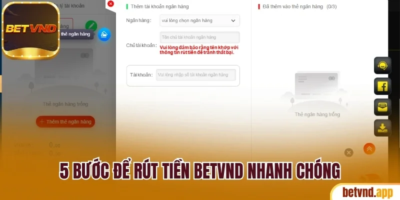 Hướng dẫn 5 bước thực hiện thanh toán nhanh chóng