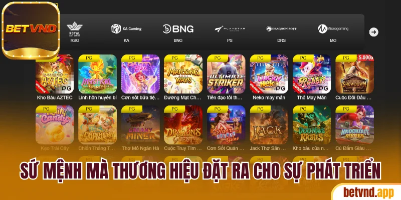 Sứ mệnh mà thương hiệu đặt ra cho sự phát triển