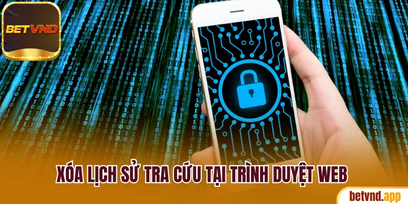 Xóa lịch sử tra cứu tại trình duyệt web 